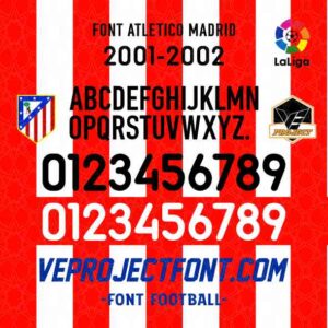 FONT ATLETICO MADRID 2001-2002