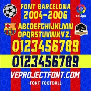 FONT BARCELONA 2004-2006