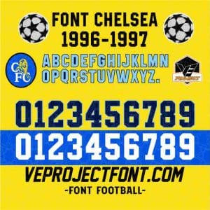 FONT CHELSEA 1996-1997